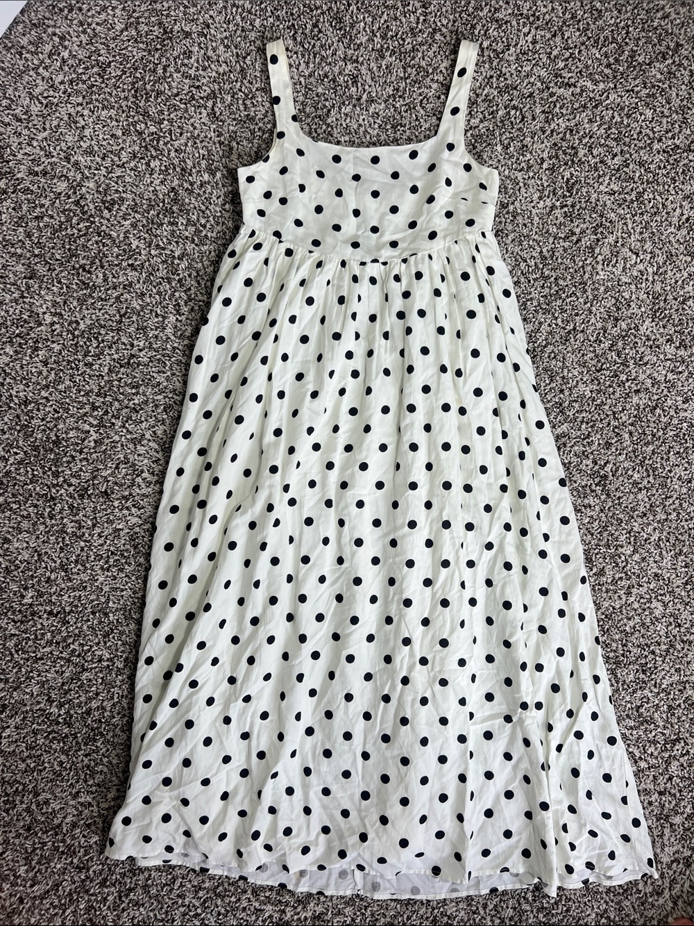 STORIA Maria Polka Dot Maxi Dress